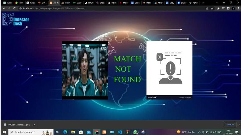 Criminal Face Detection screenshot
